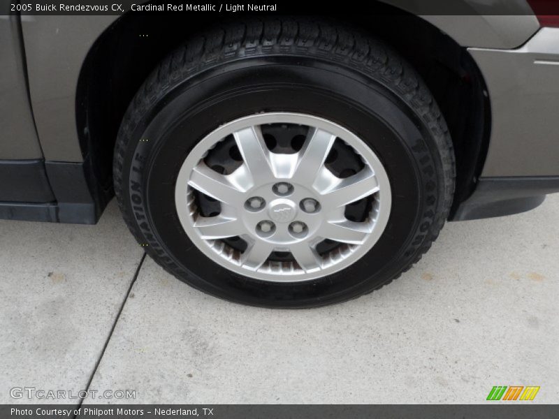 Cardinal Red Metallic / Light Neutral 2005 Buick Rendezvous CX