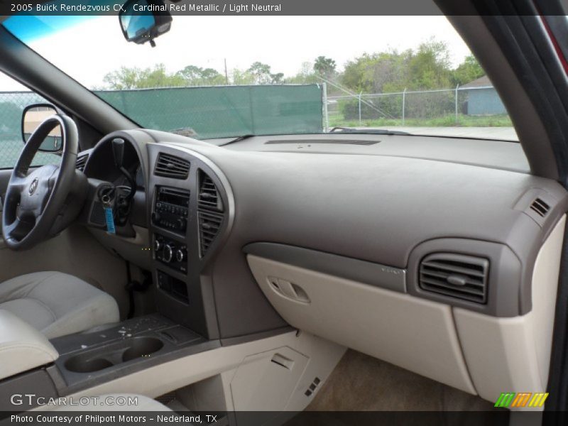 Cardinal Red Metallic / Light Neutral 2005 Buick Rendezvous CX