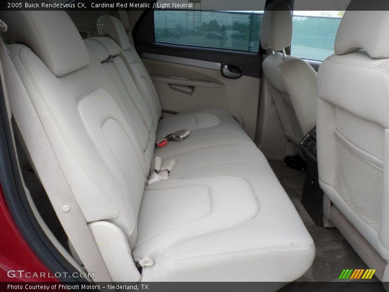 Cardinal Red Metallic / Light Neutral 2005 Buick Rendezvous CX