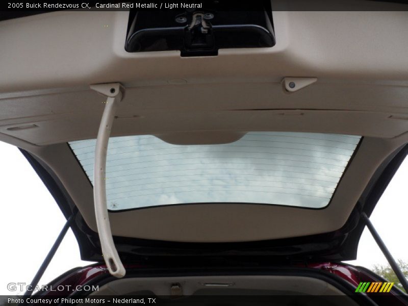 Cardinal Red Metallic / Light Neutral 2005 Buick Rendezvous CX