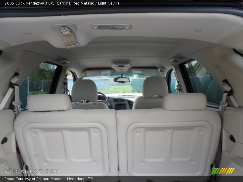 Cardinal Red Metallic / Light Neutral 2005 Buick Rendezvous CX
