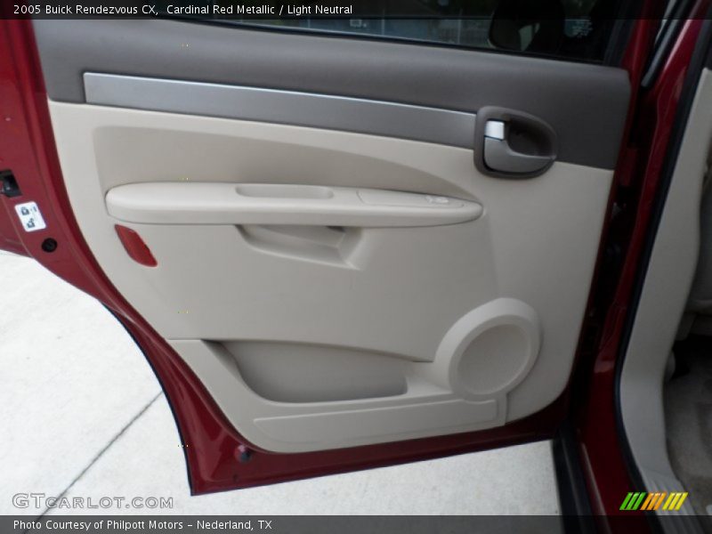 Cardinal Red Metallic / Light Neutral 2005 Buick Rendezvous CX