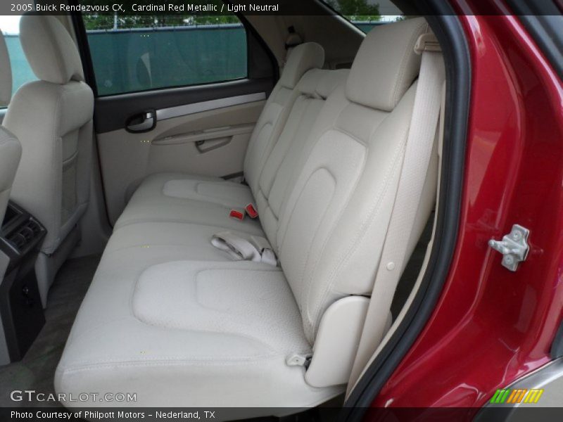 Cardinal Red Metallic / Light Neutral 2005 Buick Rendezvous CX