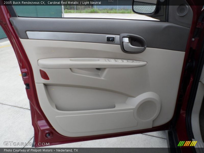 Cardinal Red Metallic / Light Neutral 2005 Buick Rendezvous CX