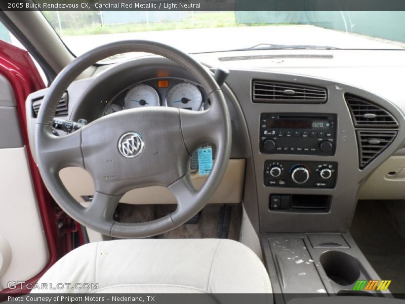 Cardinal Red Metallic / Light Neutral 2005 Buick Rendezvous CX