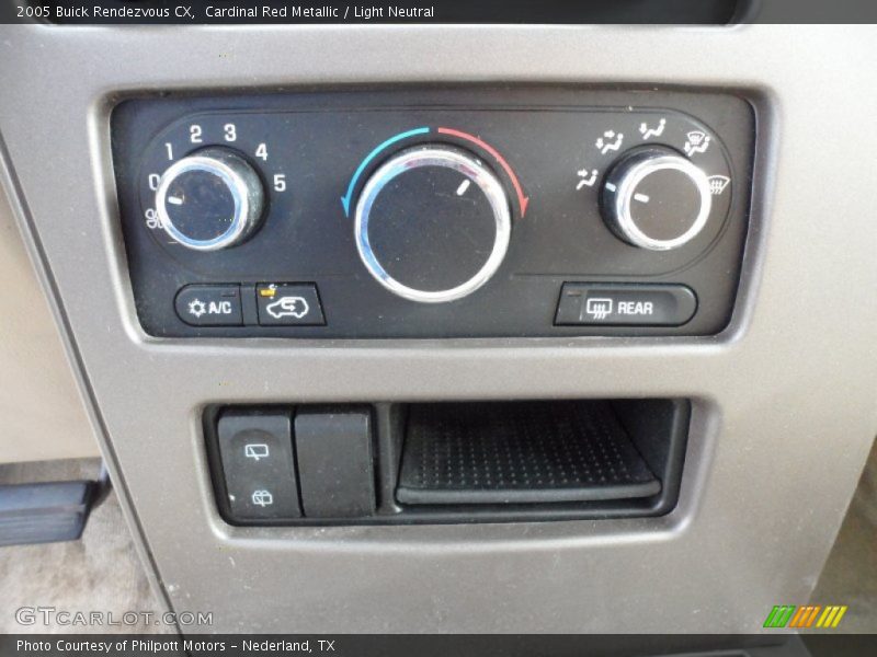 Cardinal Red Metallic / Light Neutral 2005 Buick Rendezvous CX