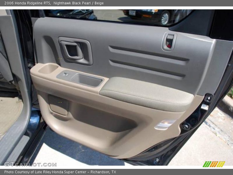 Nighthawk Black Pearl / Beige 2006 Honda Ridgeline RTS