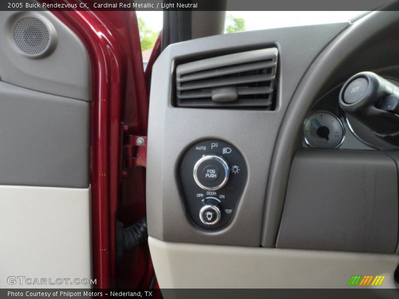 Cardinal Red Metallic / Light Neutral 2005 Buick Rendezvous CX