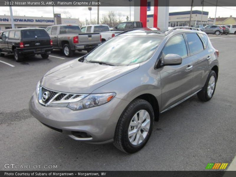 Platinum Graphite / Black 2012 Nissan Murano SL AWD