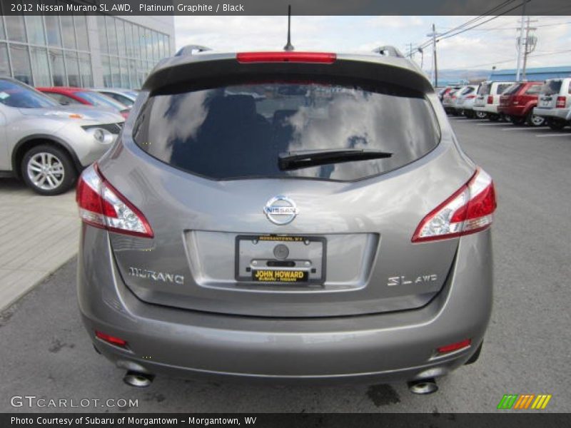 Platinum Graphite / Black 2012 Nissan Murano SL AWD