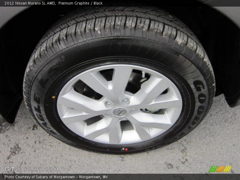 Platinum Graphite / Black 2012 Nissan Murano SL AWD