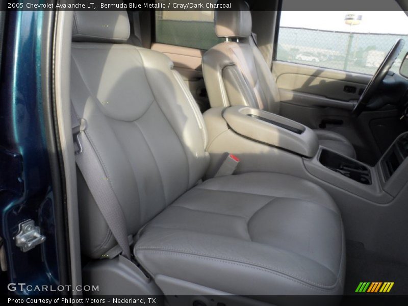 Bermuda Blue Metallic / Gray/Dark Charcoal 2005 Chevrolet Avalanche LT