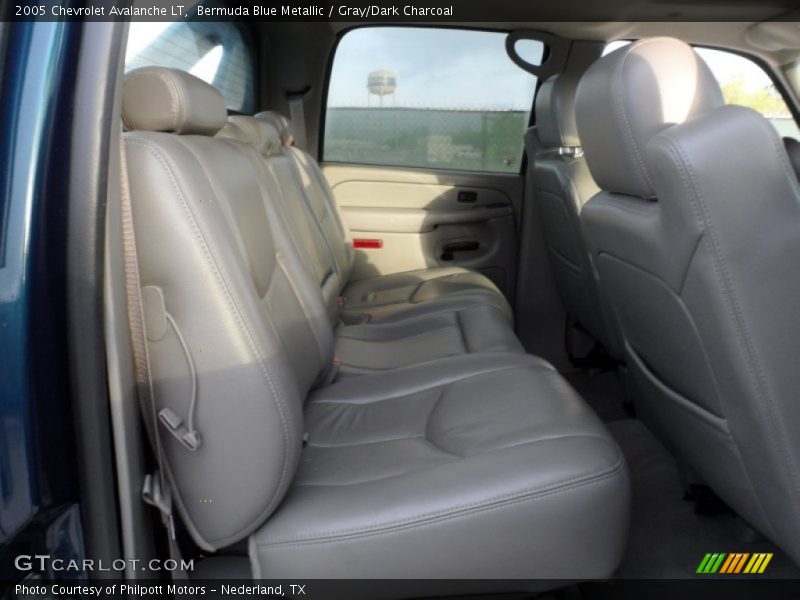 Bermuda Blue Metallic / Gray/Dark Charcoal 2005 Chevrolet Avalanche LT