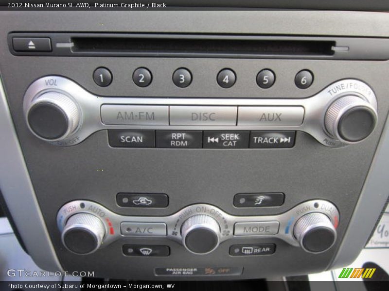 Platinum Graphite / Black 2012 Nissan Murano SL AWD