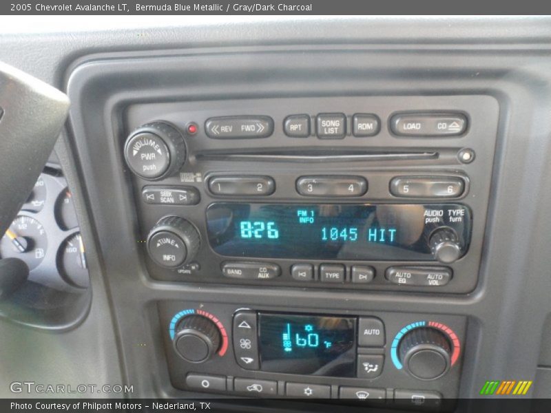 Controls of 2005 Avalanche LT