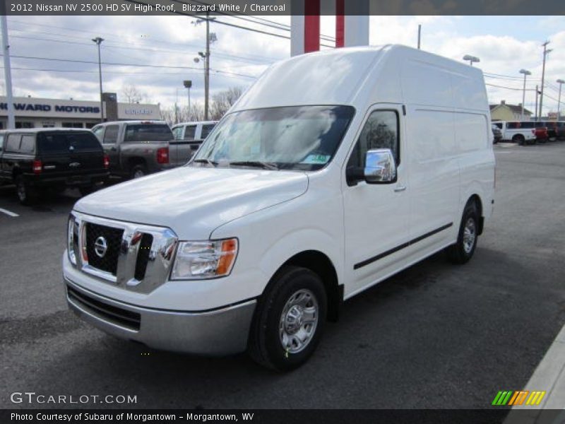 Front 3/4 View of 2012 NV 2500 HD SV High Roof