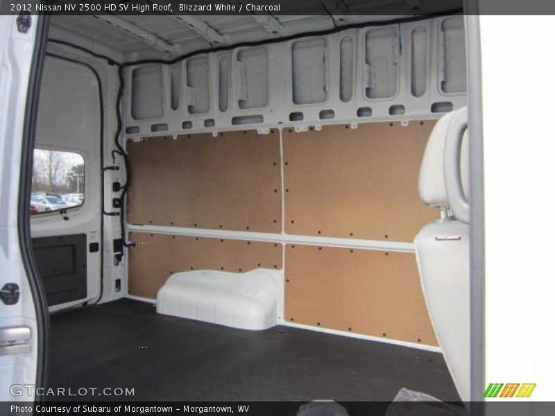 Blizzard White / Charcoal 2012 Nissan NV 2500 HD SV High Roof