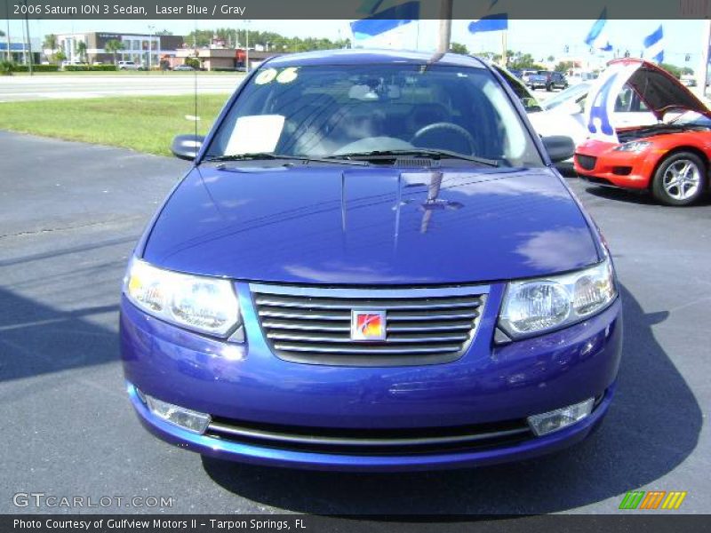 Laser Blue / Gray 2006 Saturn ION 3 Sedan