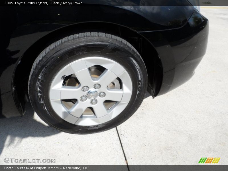 Black / Ivory/Brown 2005 Toyota Prius Hybrid