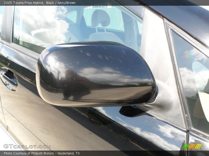 Black / Ivory/Brown 2005 Toyota Prius Hybrid