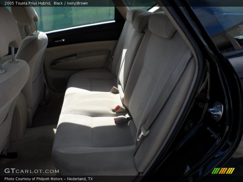 Black / Ivory/Brown 2005 Toyota Prius Hybrid