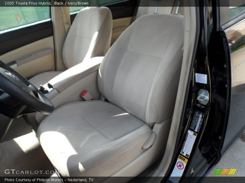 Black / Ivory/Brown 2005 Toyota Prius Hybrid