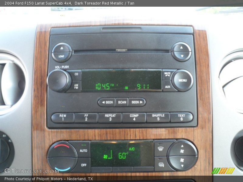 Audio System of 2004 F150 Lariat SuperCab 4x4