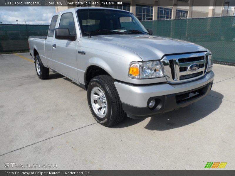 Front 3/4 View of 2011 Ranger XLT SuperCab