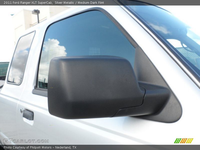 Silver Metallic / Medium Dark Flint 2011 Ford Ranger XLT SuperCab