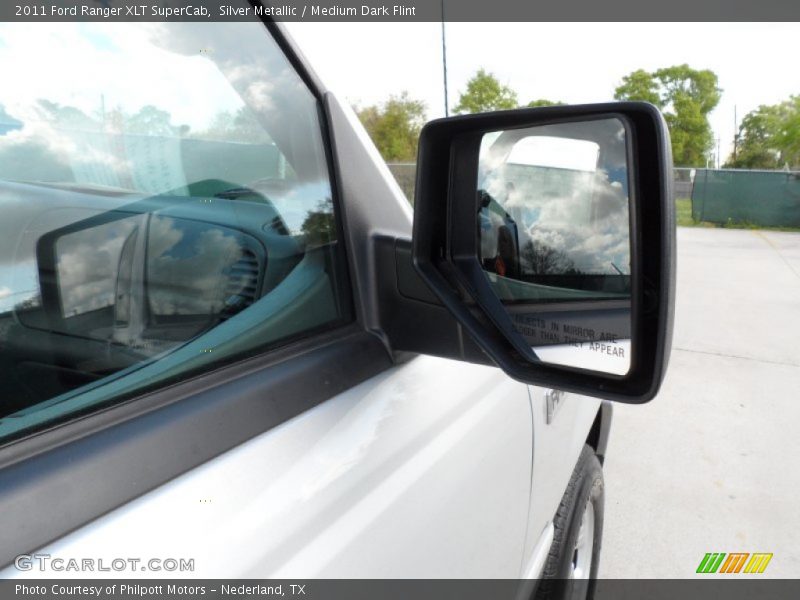 Silver Metallic / Medium Dark Flint 2011 Ford Ranger XLT SuperCab