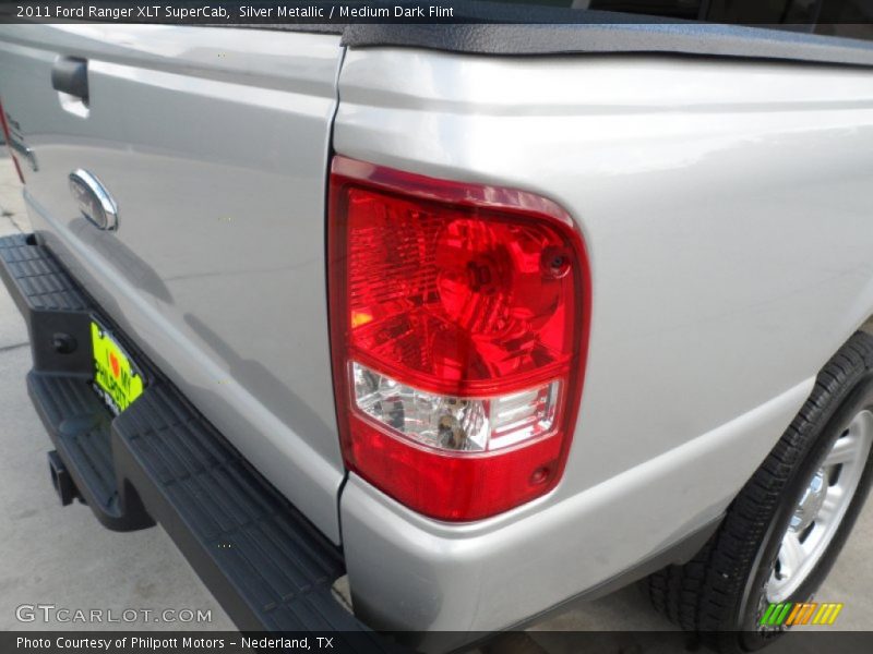 Silver Metallic / Medium Dark Flint 2011 Ford Ranger XLT SuperCab