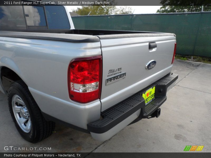 Silver Metallic / Medium Dark Flint 2011 Ford Ranger XLT SuperCab