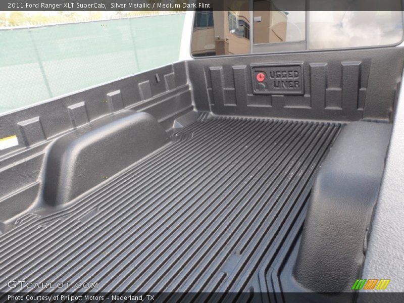 Silver Metallic / Medium Dark Flint 2011 Ford Ranger XLT SuperCab