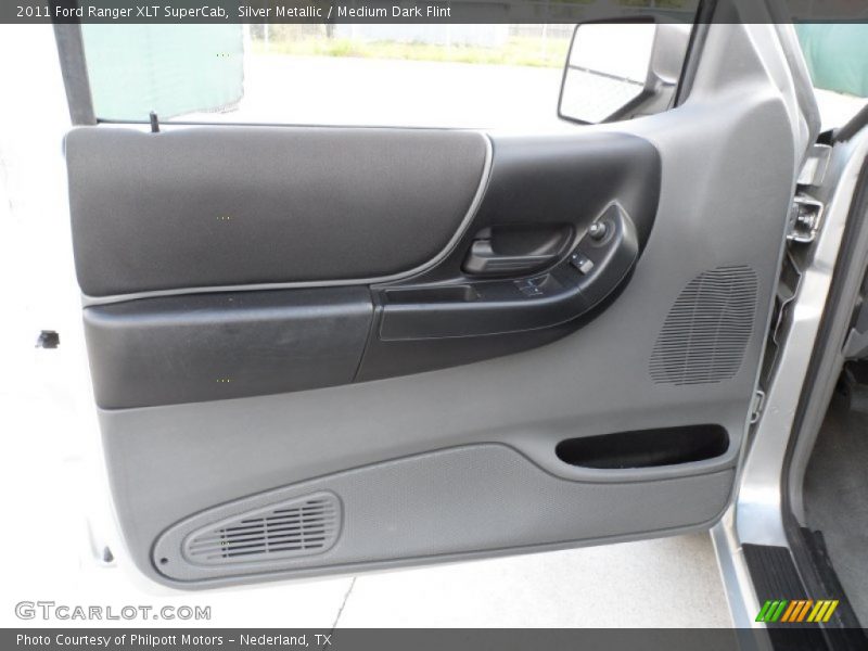 Silver Metallic / Medium Dark Flint 2011 Ford Ranger XLT SuperCab