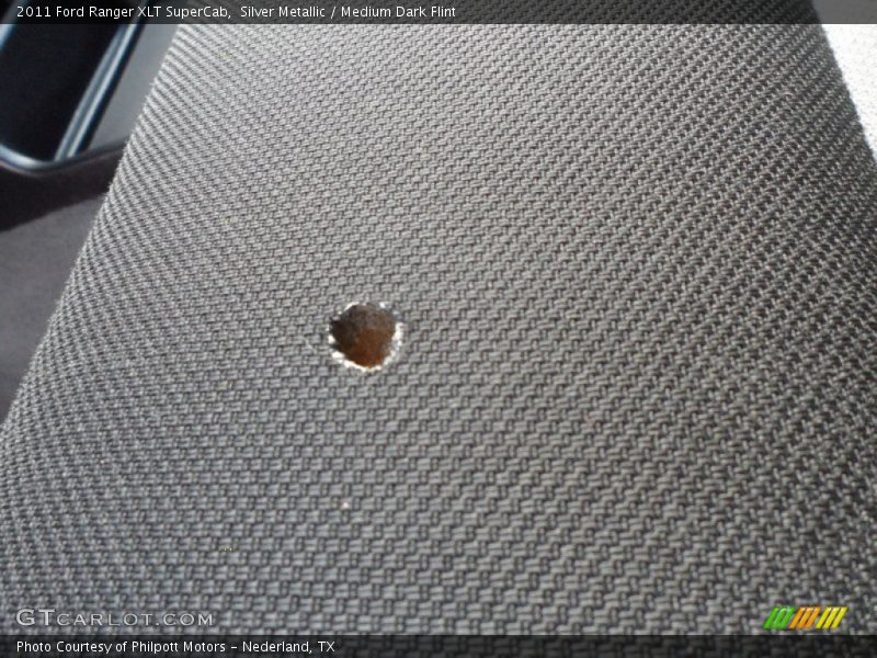 Silver Metallic / Medium Dark Flint 2011 Ford Ranger XLT SuperCab