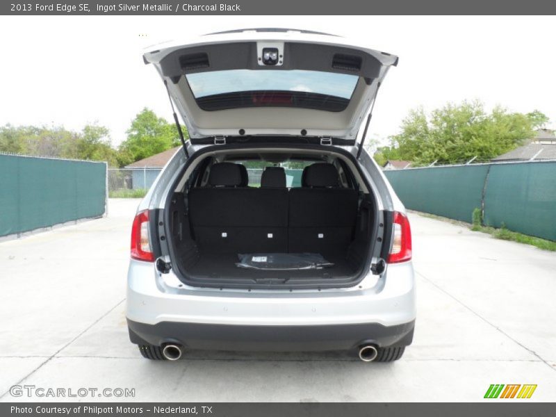 Ingot Silver Metallic / Charcoal Black 2013 Ford Edge SE