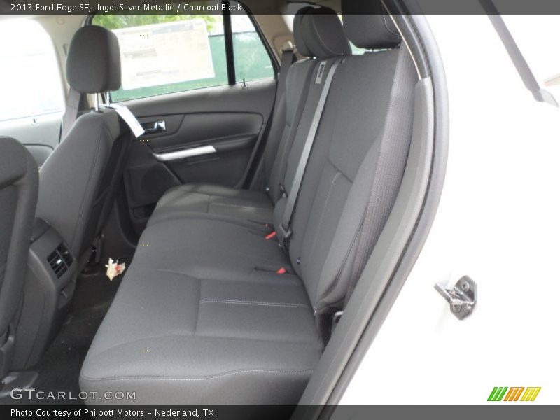 Ingot Silver Metallic / Charcoal Black 2013 Ford Edge SE