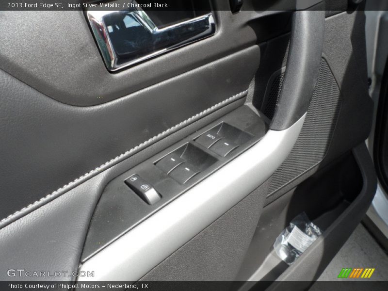 Ingot Silver Metallic / Charcoal Black 2013 Ford Edge SE