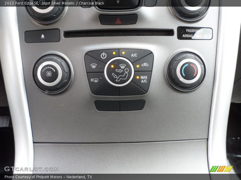 Controls of 2013 Edge SE