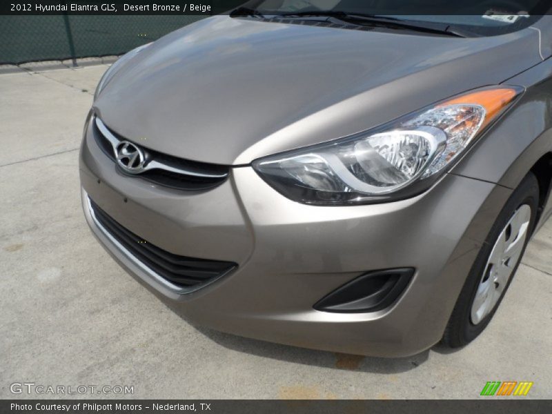 Desert Bronze / Beige 2012 Hyundai Elantra GLS