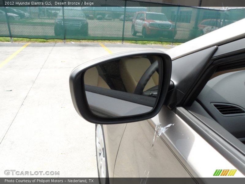 Desert Bronze / Beige 2012 Hyundai Elantra GLS
