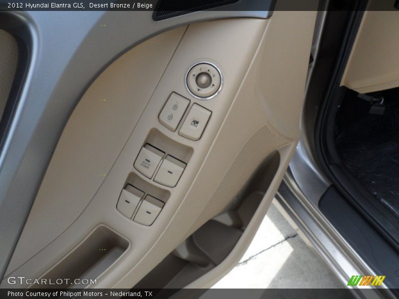 Desert Bronze / Beige 2012 Hyundai Elantra GLS