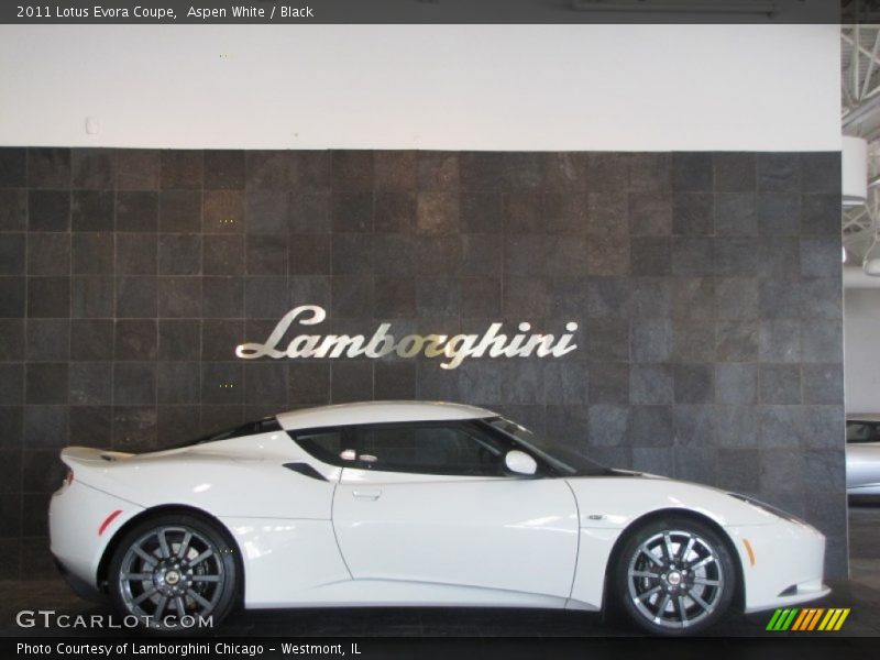  2011 Evora Coupe Aspen White