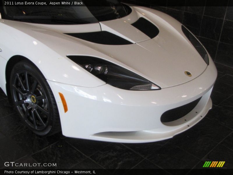 Aspen White / Black 2011 Lotus Evora Coupe