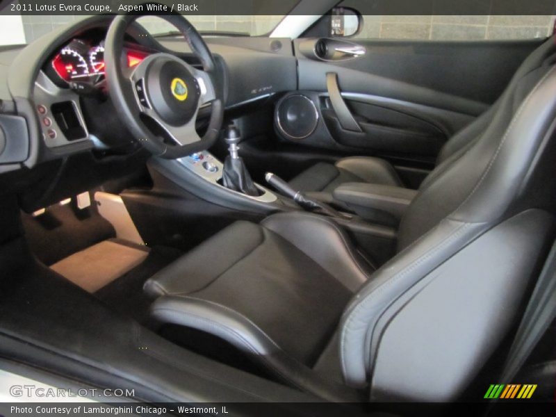  2011 Evora Coupe Black Interior