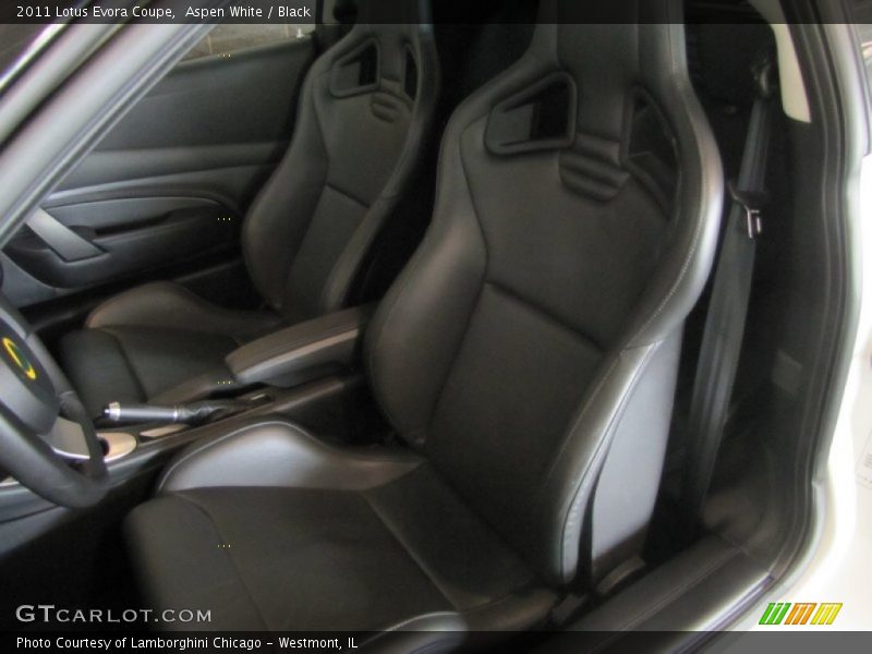 Aspen White / Black 2011 Lotus Evora Coupe