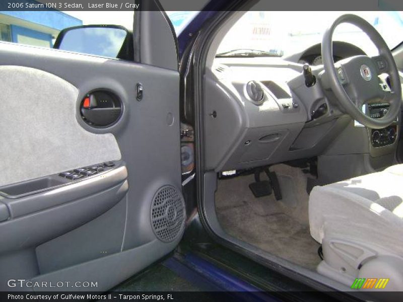 Laser Blue / Gray 2006 Saturn ION 3 Sedan