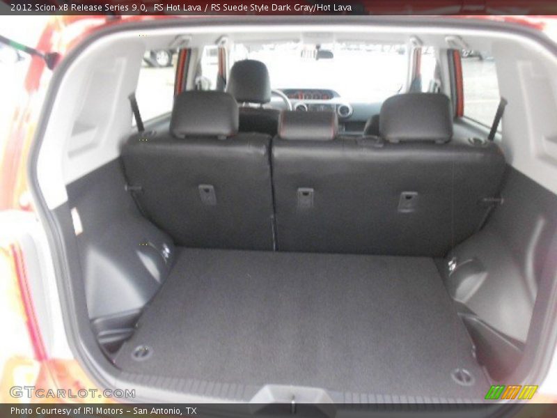 RS Hot Lava / RS Suede Style Dark Gray/Hot Lava 2012 Scion xB Release Series 9.0