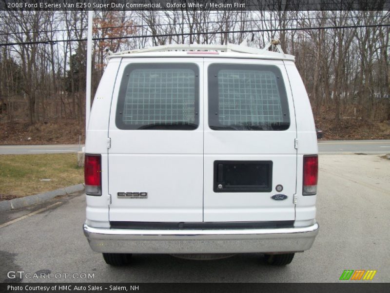 Oxford White / Medium Flint 2008 Ford E Series Van E250 Super Duty Commericial