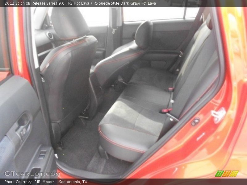 RS Hot Lava / RS Suede Style Dark Gray/Hot Lava 2012 Scion xB Release Series 9.0